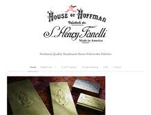 Tablet Screenshot of houseofhoffman.com